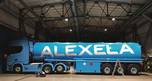 Alexela reklaamkleebised