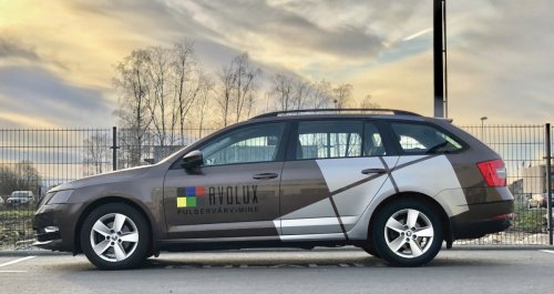 Avolux ettevõtte  kleebised