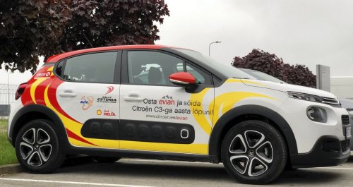 Evian kampaania kleebised